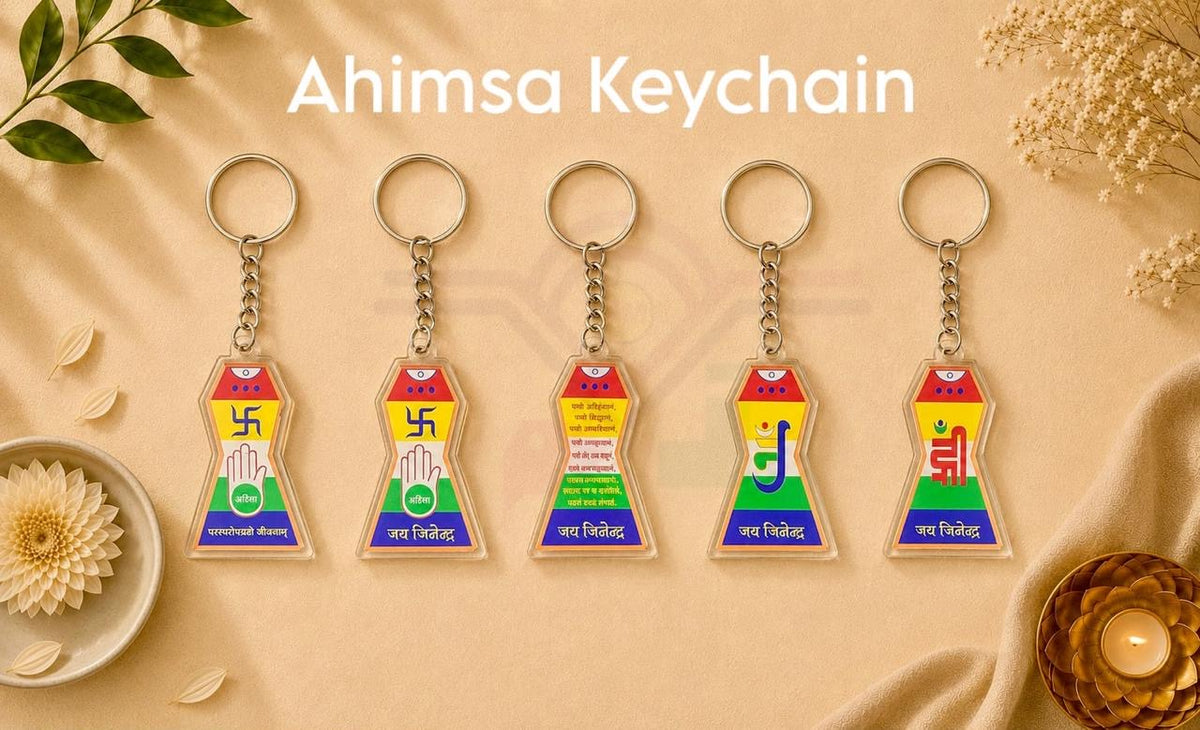Ahimsa Keychain