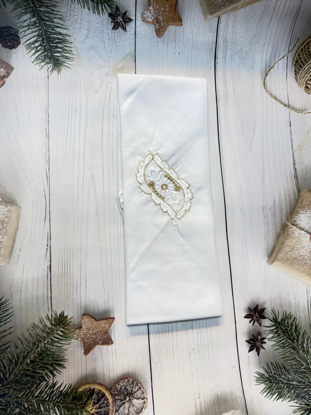 white south cotton pooja rumal
