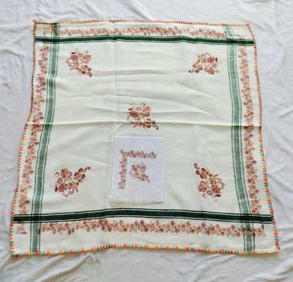 Digital printed katasna with muhpatti