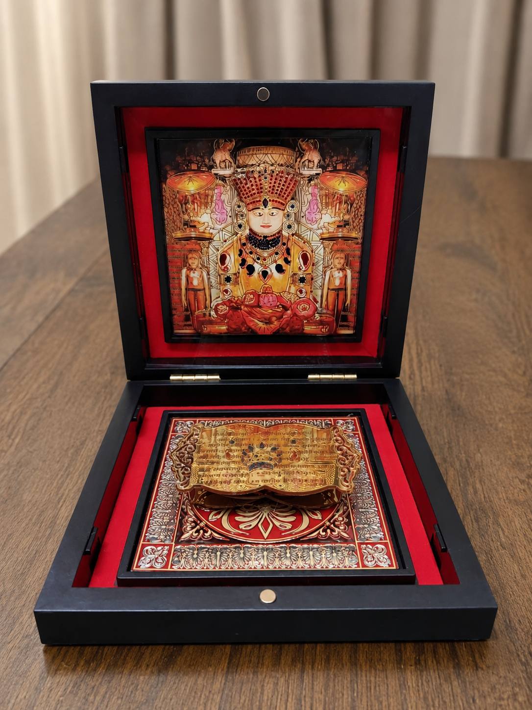 Deluxe 3D adinath bhagvan with sthapnaji
