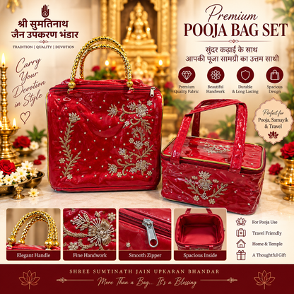 Premium samayik bag batwa set