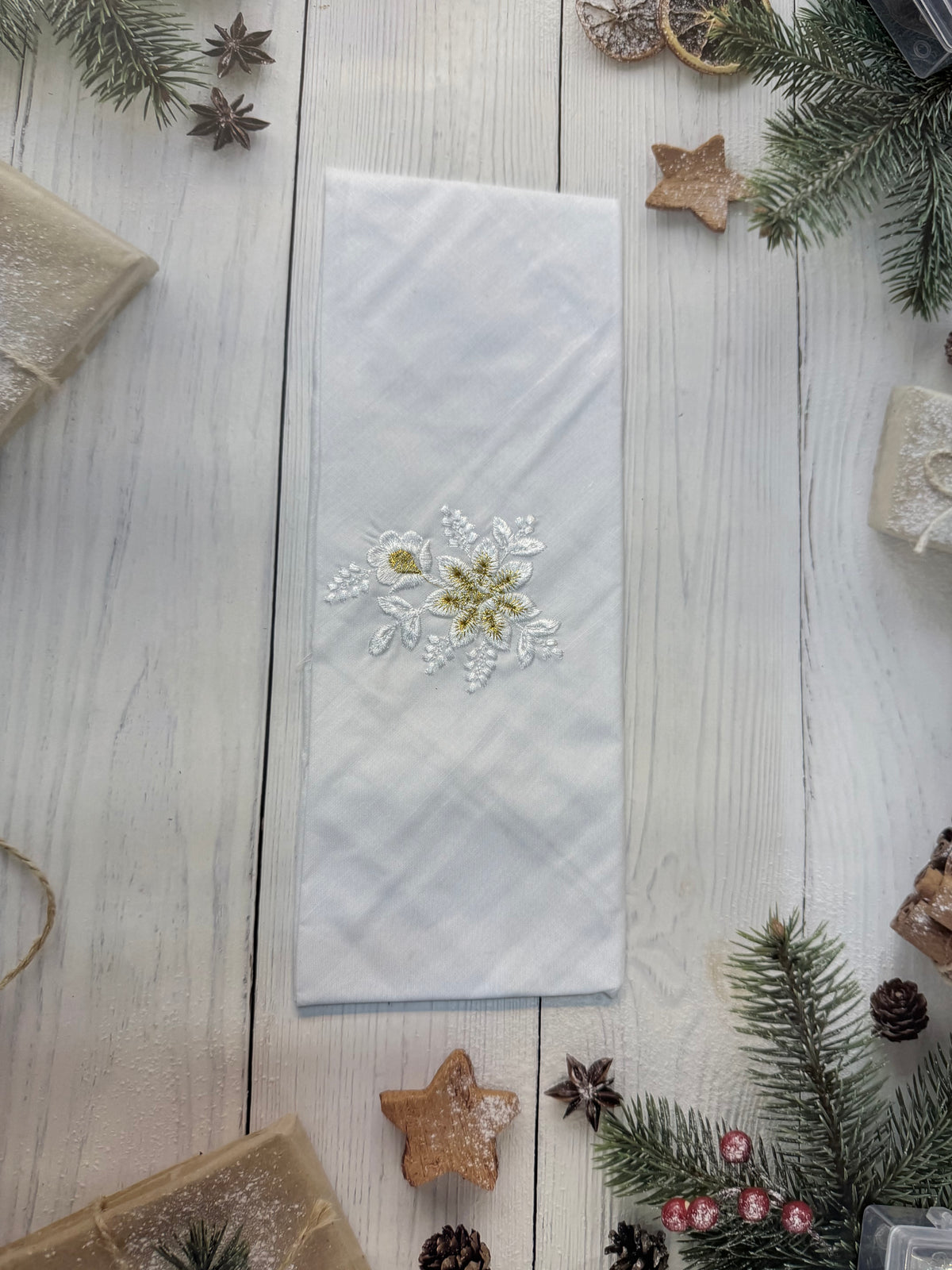 white south cotton pooja rumal