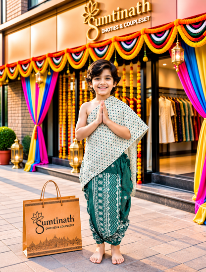 28 inch readymade dhoti(children wear)