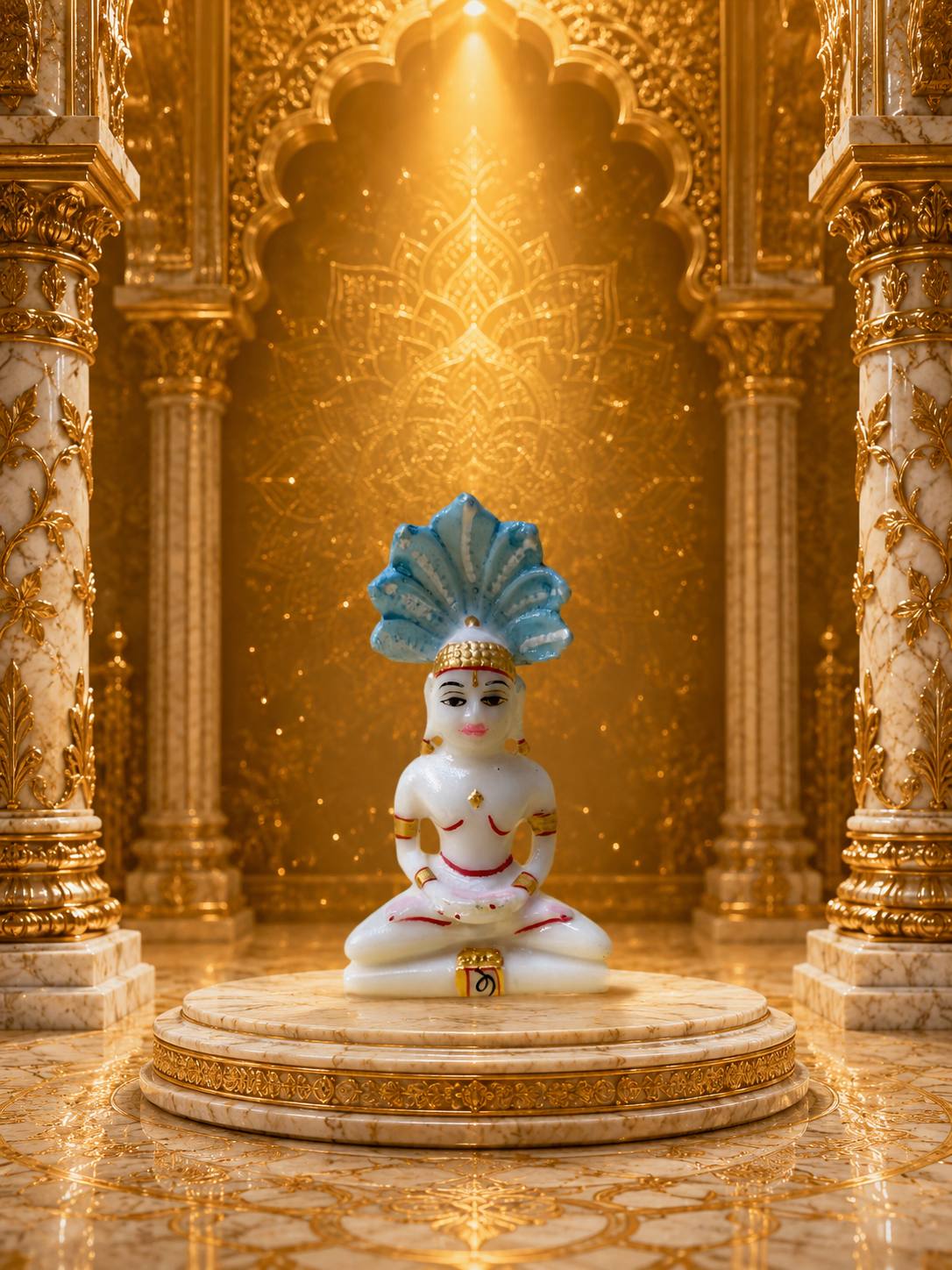Parshwanath bhagwan idol (3 inch)