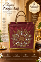 Asthmangal design hand work samayik bag
