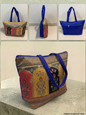 Ethnic Printed Handbag / Tote Bag