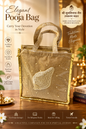 Shankh design samayik bag