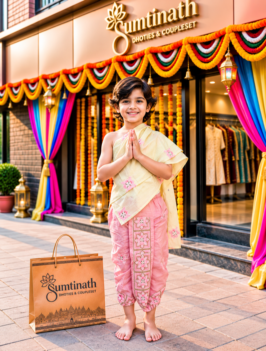 24 inch readymade dhoti(children wear)