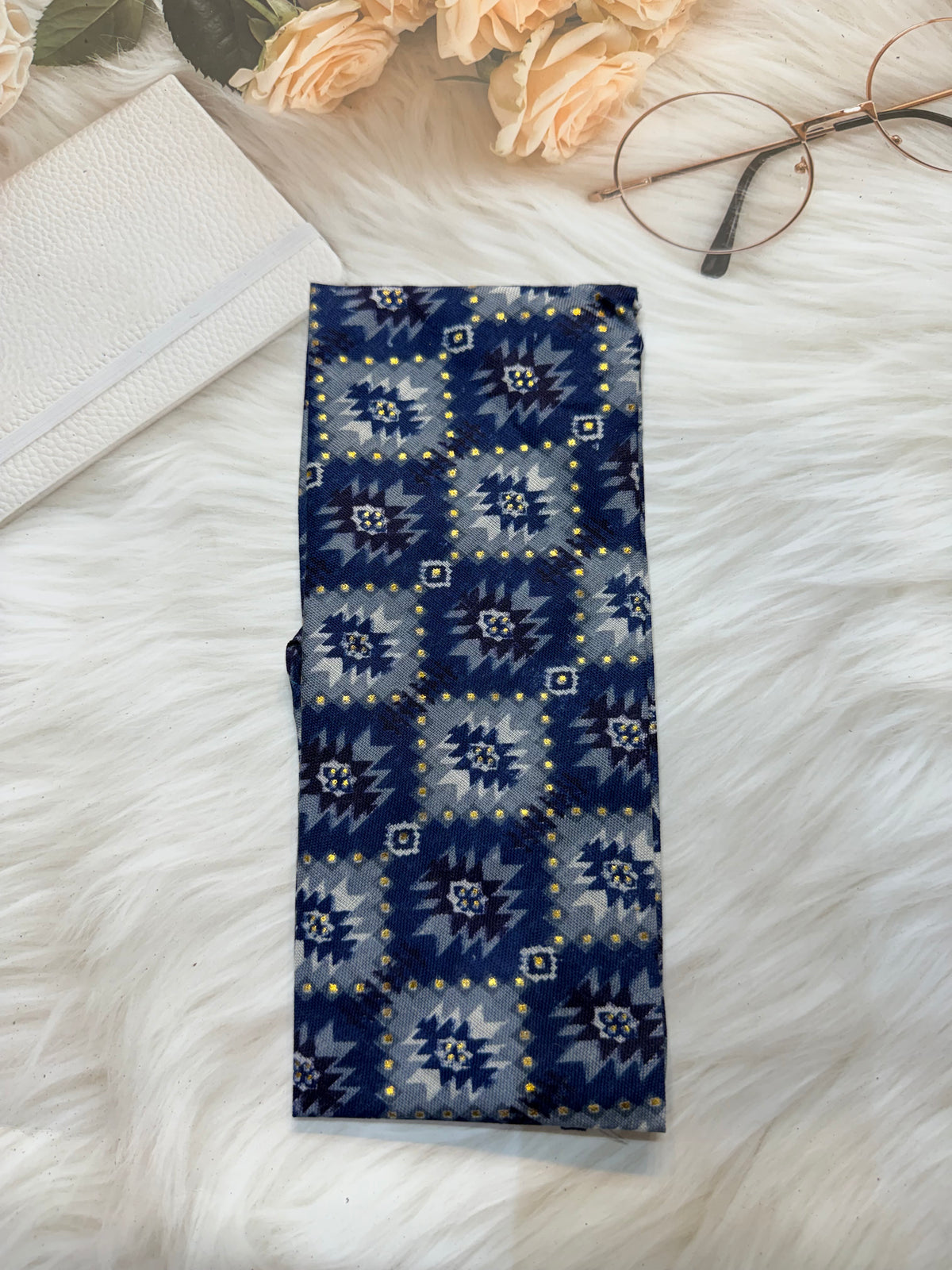 colorfull printed pooja rumal