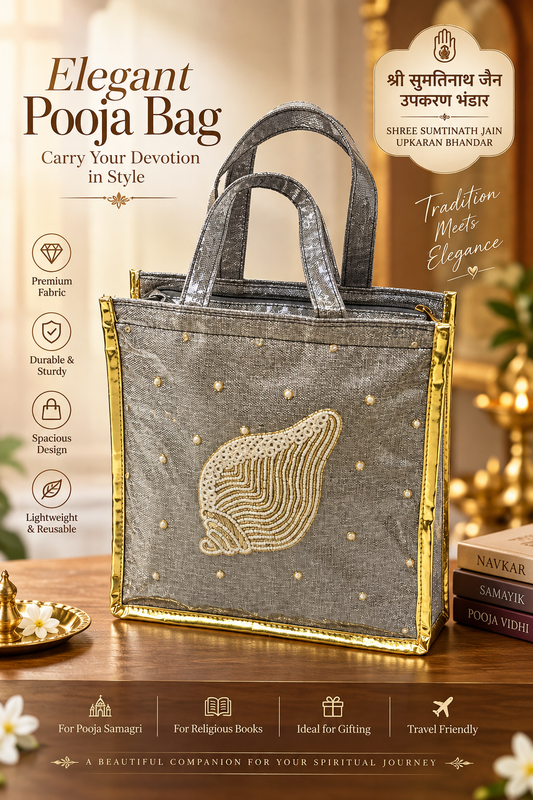 Shankh design samayik bag