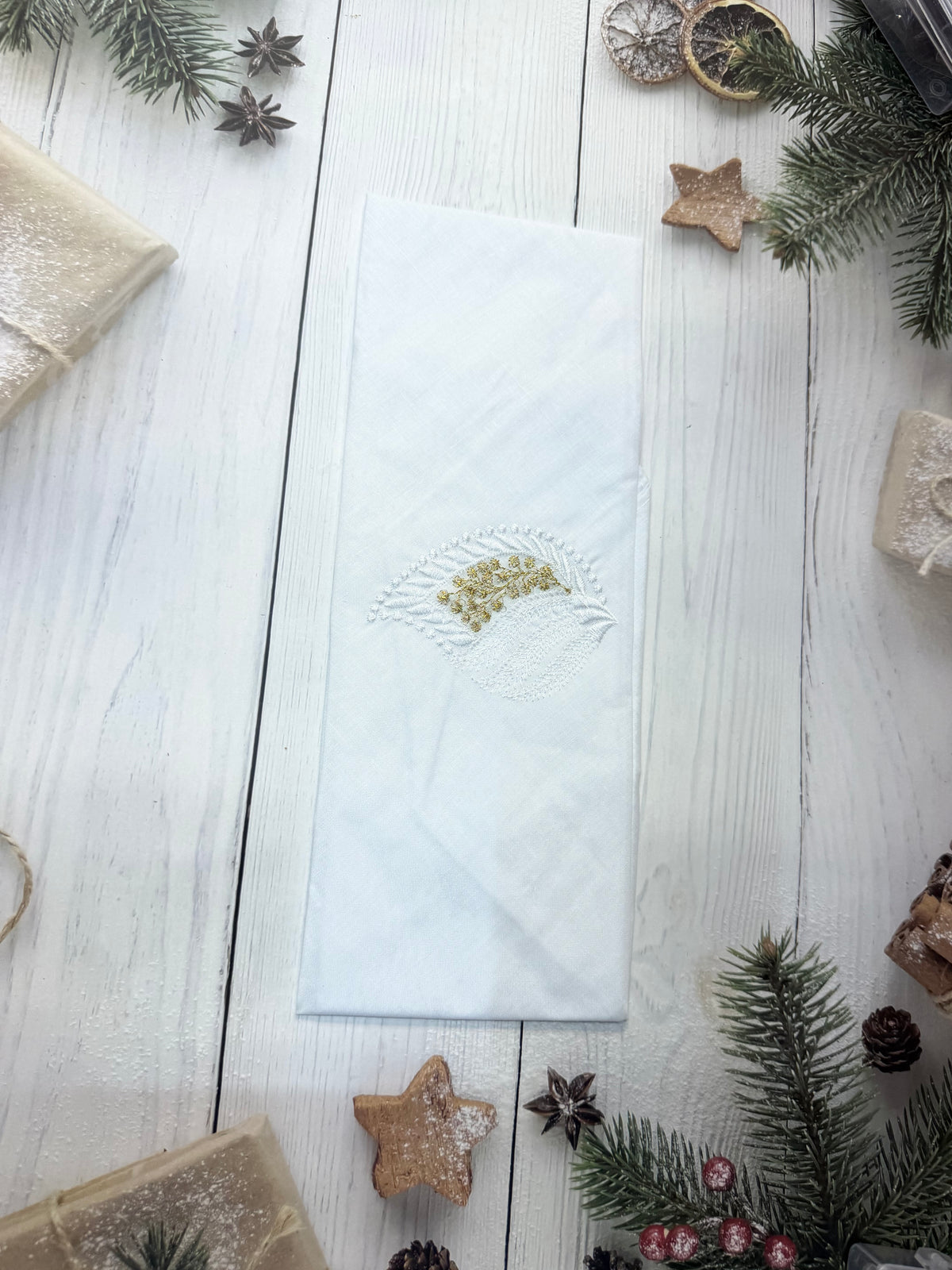 white south cotton pooja rumal