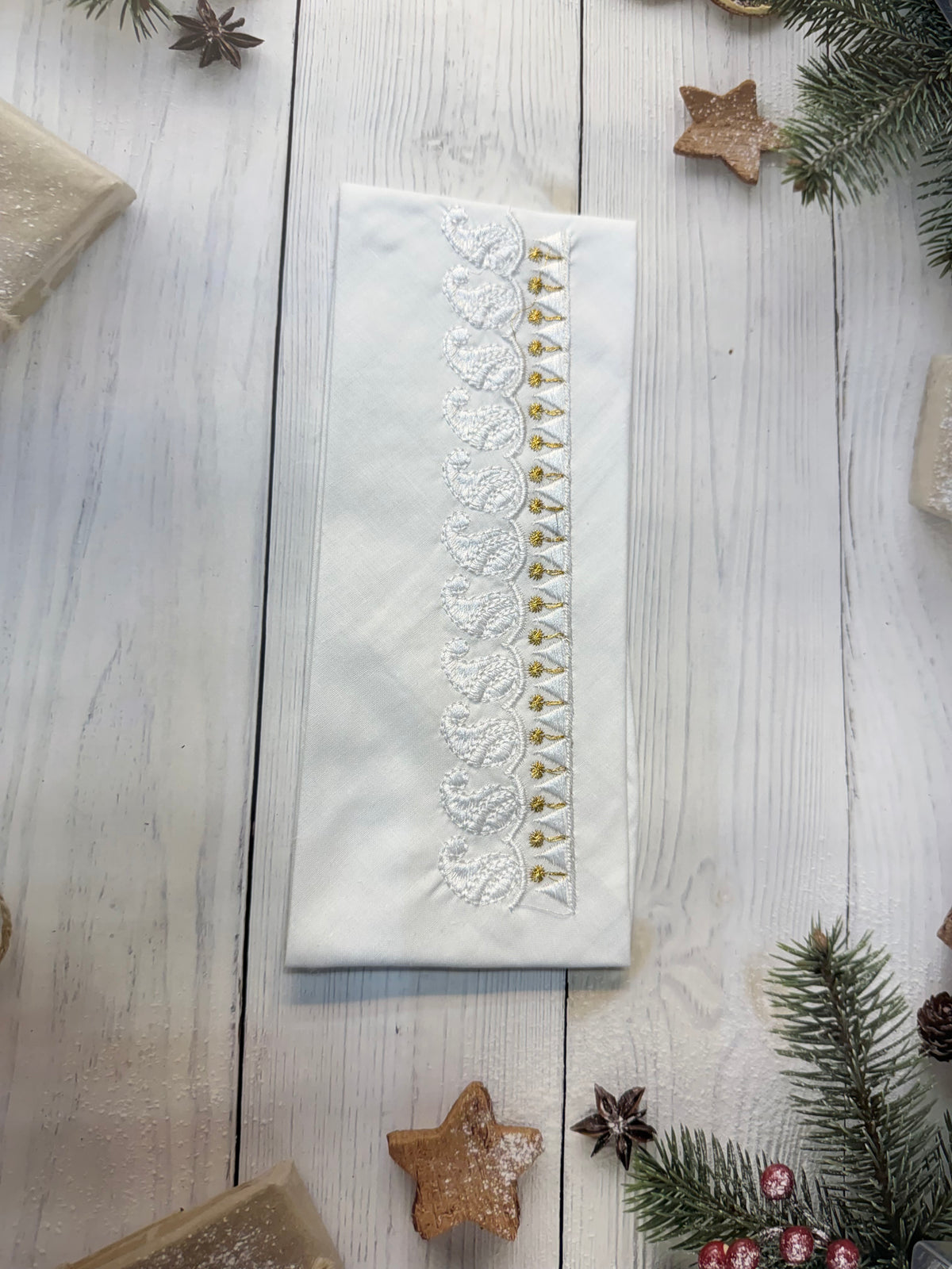 cotton work pooja rumal