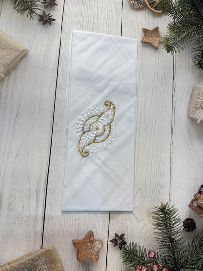 white south cotton pooja rumal