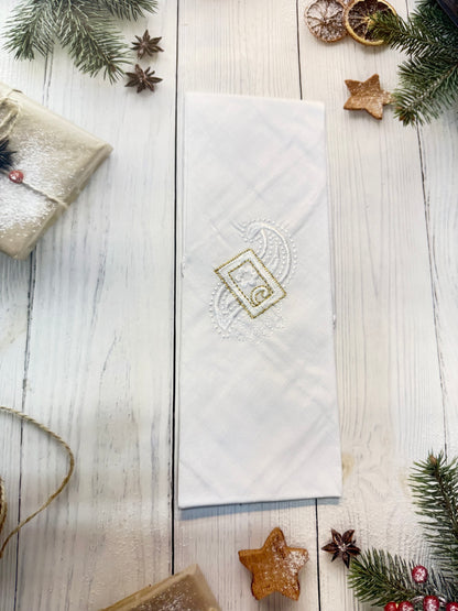 white south cotton pooja rumal
