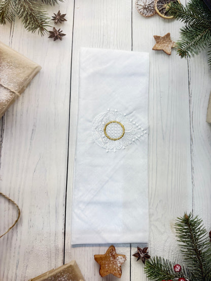 white south cotton pooja rumal