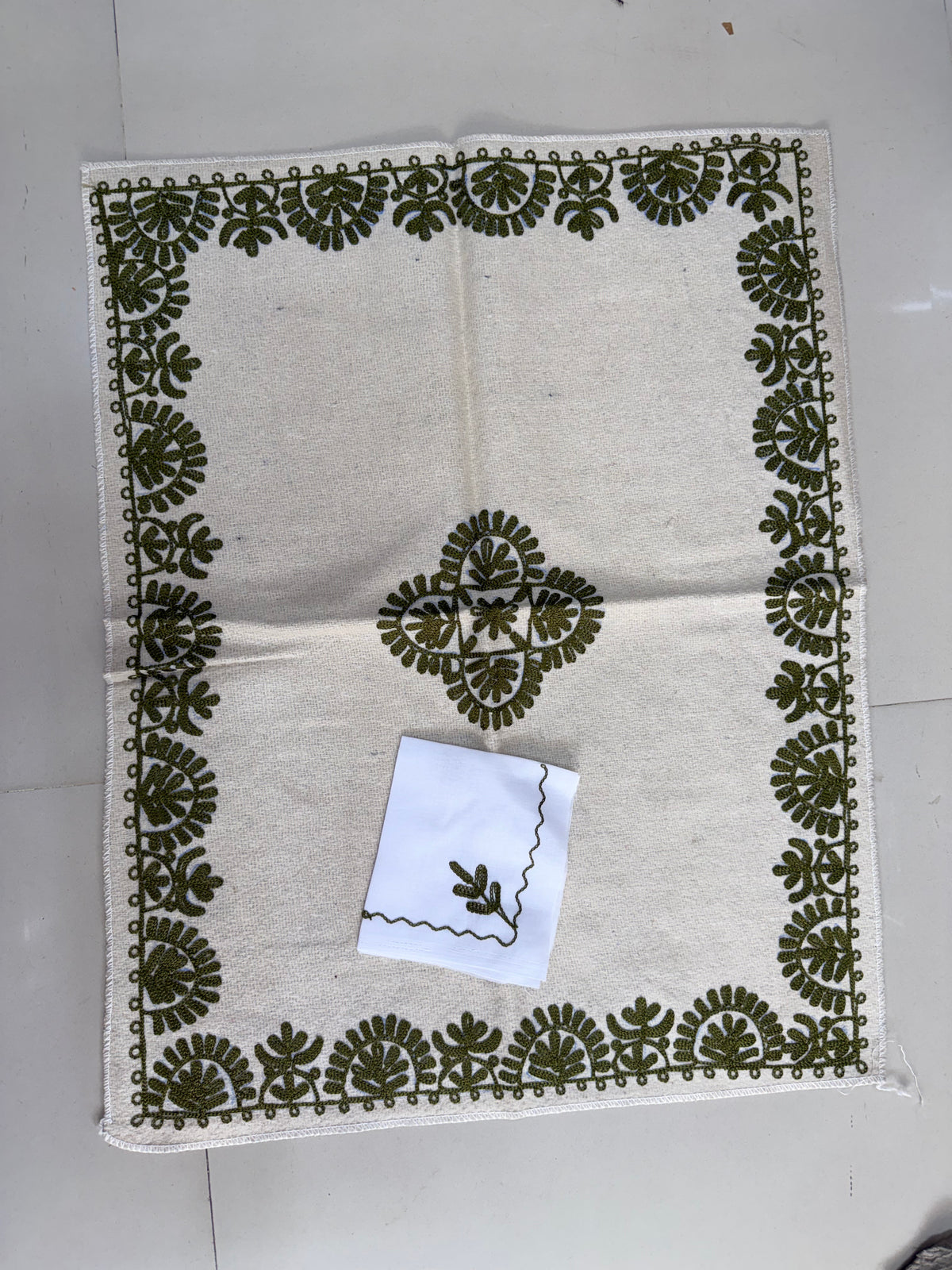 Embroidery work katasna with muhpatti
