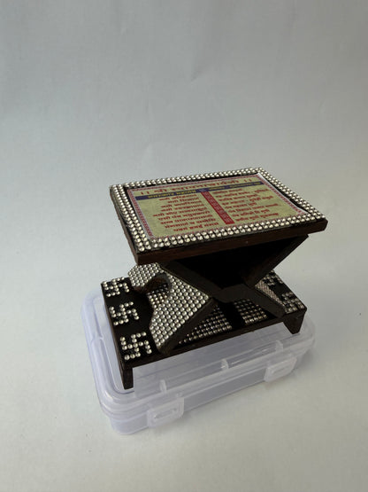 Wooden diamond sthapnaji￼