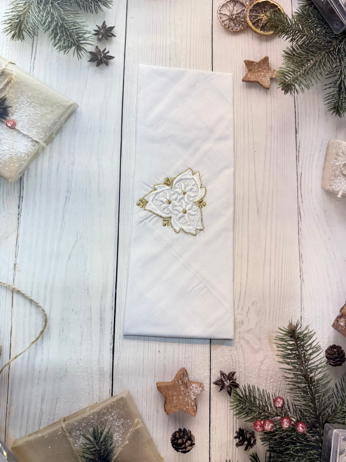 white south cotton pooja rumal
