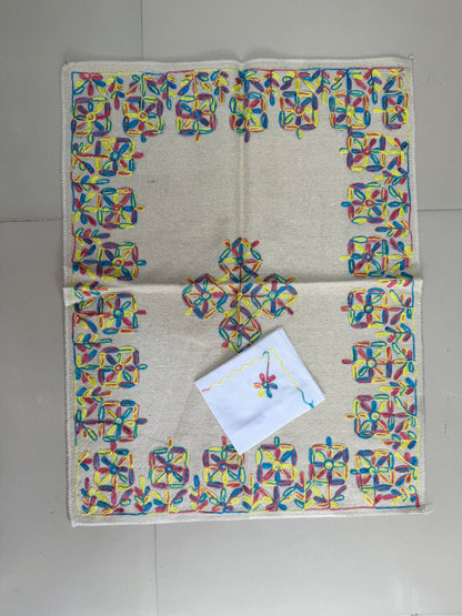 Embroidery work katasna with muhpatti