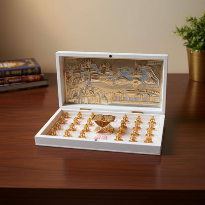 24 Tirthankar with Chardham patt rolex box
