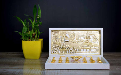 24 Tirthankar with Chardham patt rolex box