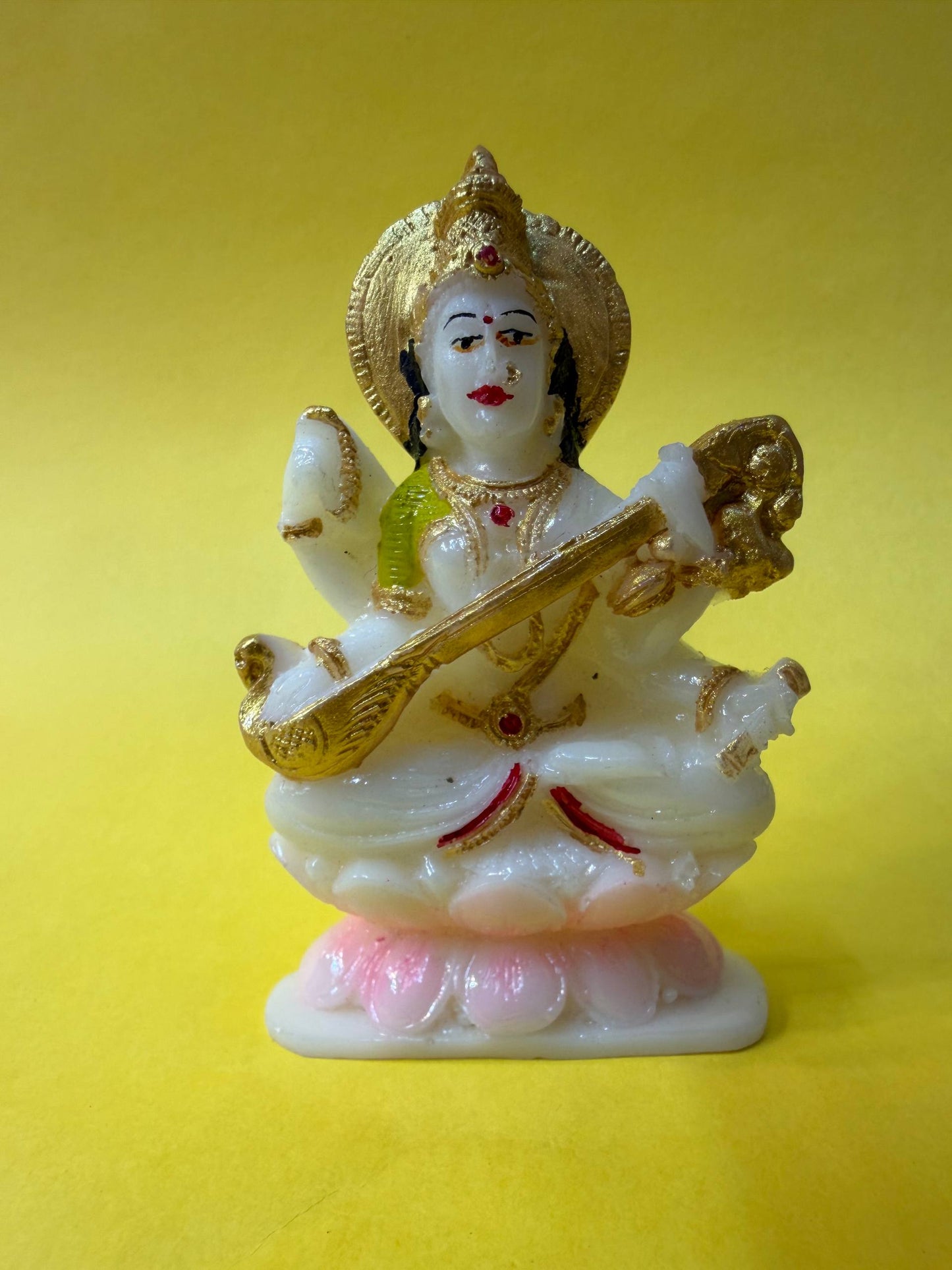 Saraswati mata idol (3 inches)