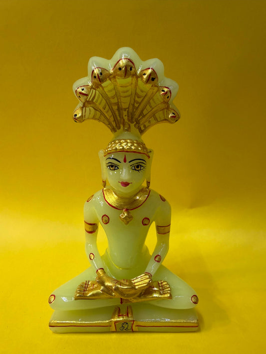 Redium parshwanath bhagwan idol (7 inches)