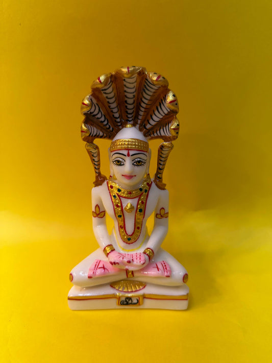 Parshwanath bhagwan idol (7 inches)