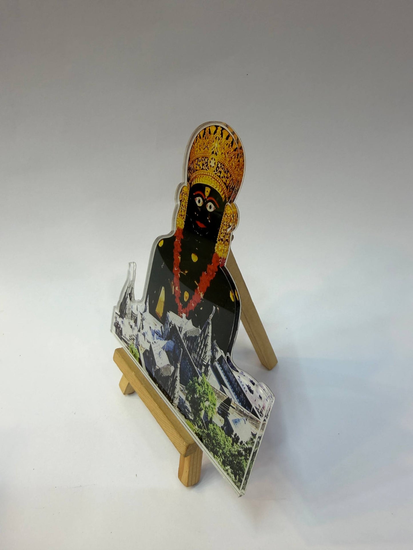 Neminath bhagwan with girnar patt cutout(size - 6 inch)