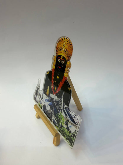 Neminath bhagwan with girnar patt cutout(size - 6 inch)